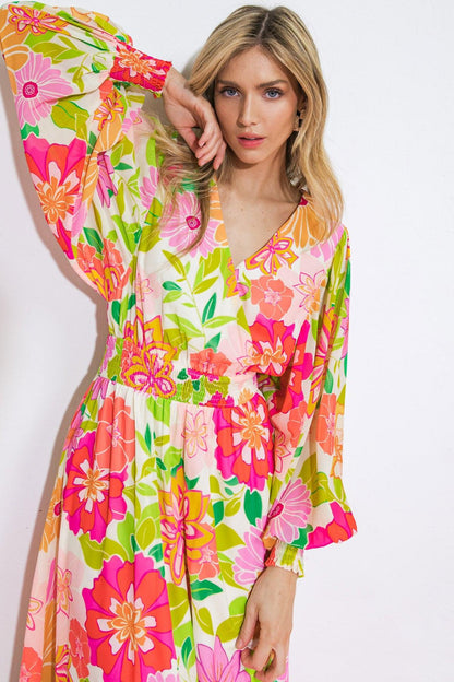 Heading Uptown Woven Maxi Dress