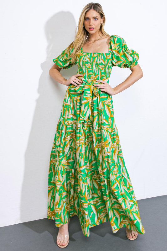 Never Ending Days Woven Maxi Dress