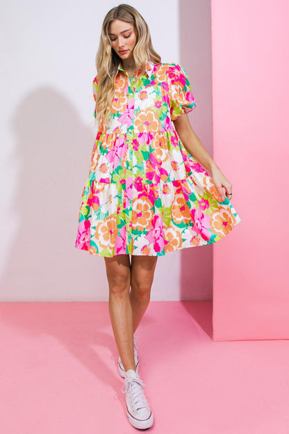 Divine Intuition Woven Mini Dress