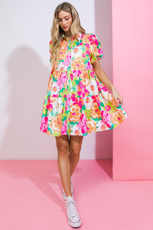 Divine Intuition Woven Mini Dress