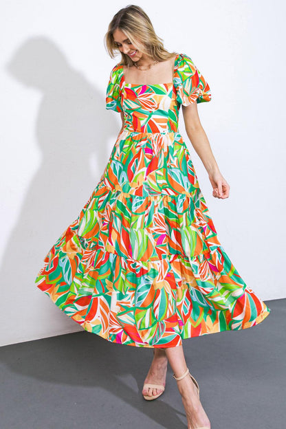 Long Lost Lover Woven Midi Dress