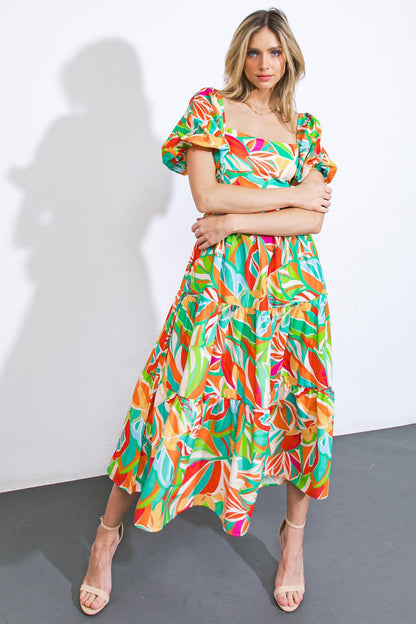 Long Lost Lover Woven Midi Dress