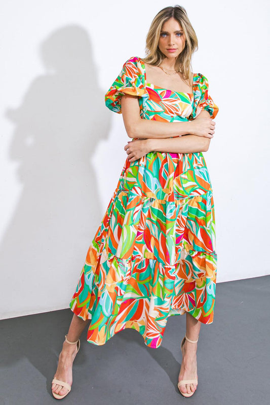 Long Lost Lover Woven Midi Dress