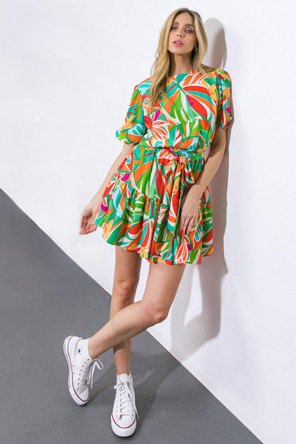 Time to Start Woven Mini Dress