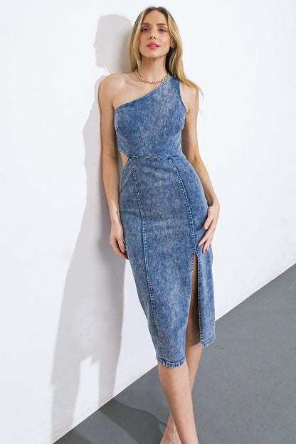 Familiar Patterns Denim Dress