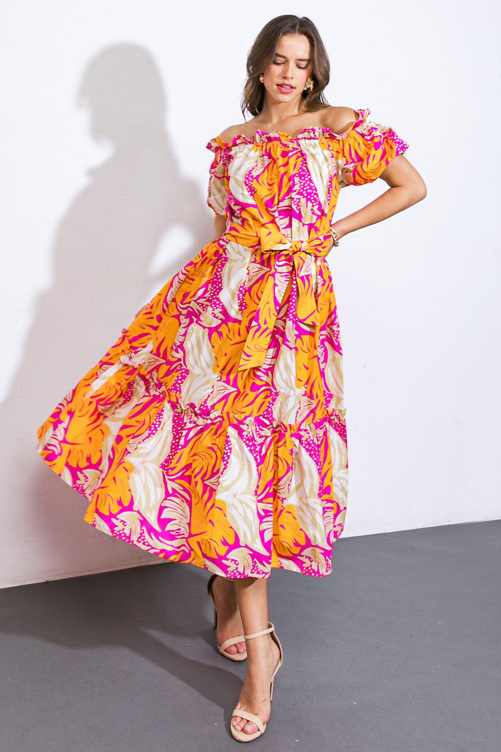 Scenic Outings Woven Mini Dress