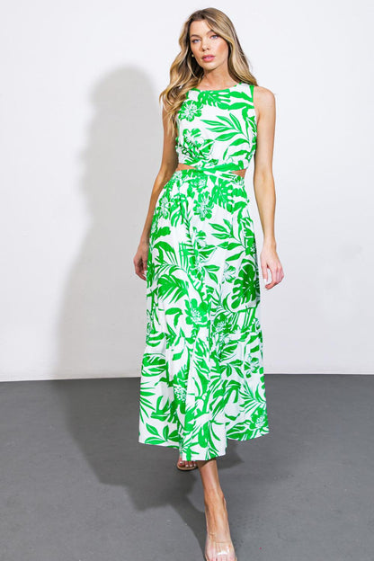 Live Your Truth Woven Midi Dress
