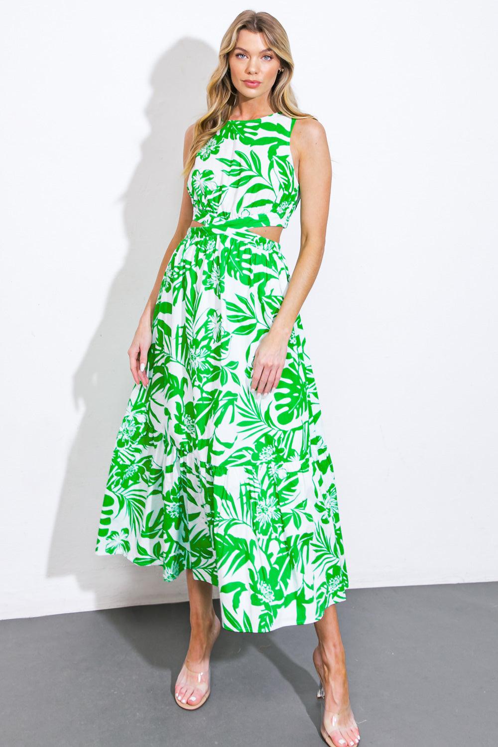 Live Your Truth Woven Midi Dress