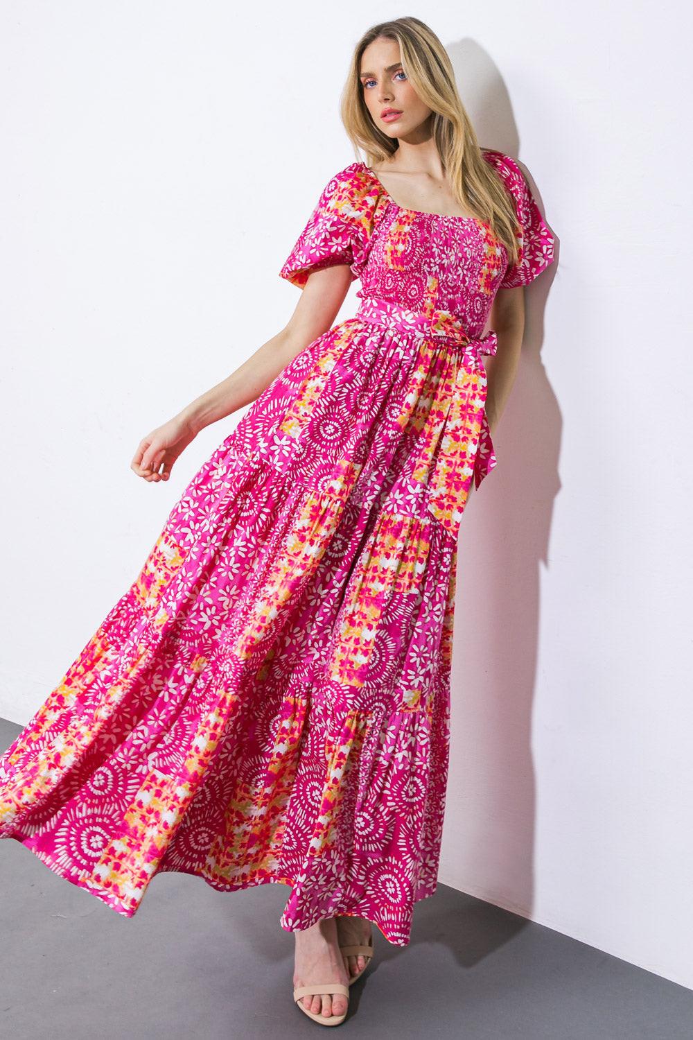 A Leap of Faith Woven Maxi Dress