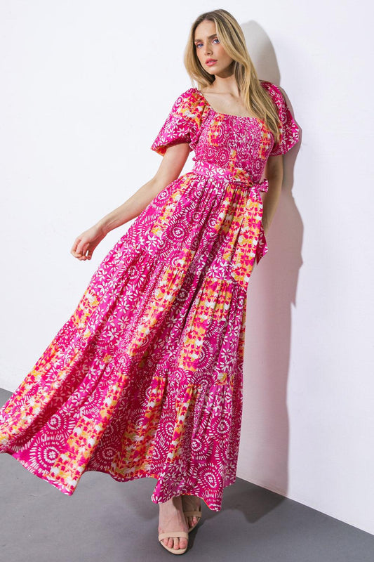 A Leap of Faith Woven Maxi Dress