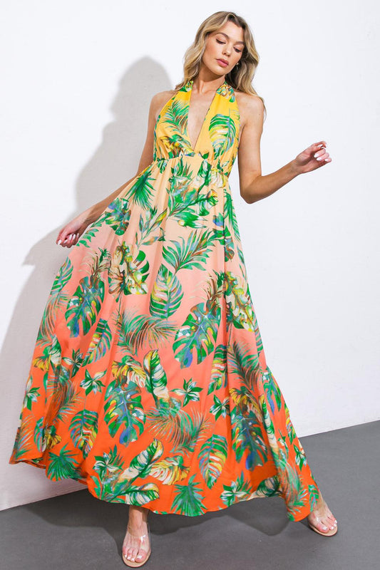 Adorable Days Woven Maxi Dress