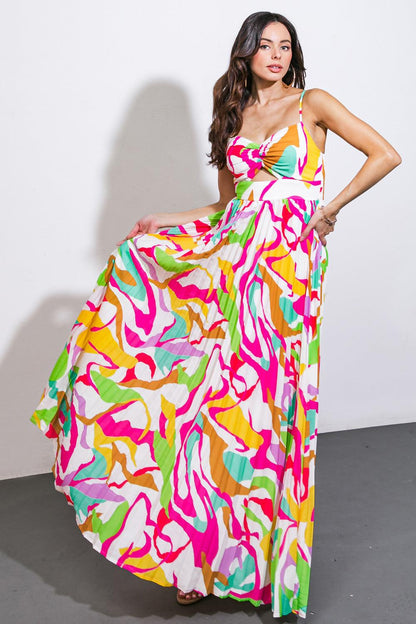 Up to Chance Woven Maxi Dress
