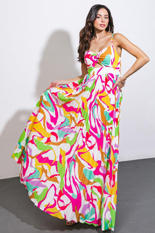 Up to Chance Woven Maxi Dress