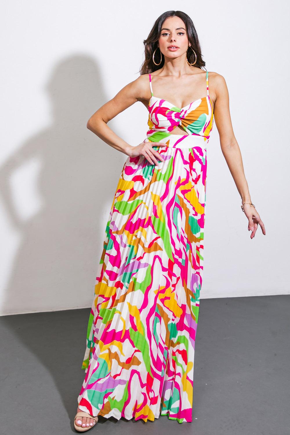Up to Chance Woven Maxi Dress