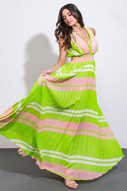 A Quick Trip Woven Maxi Dress