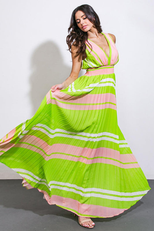 A Quick Trip Woven Maxi Dress