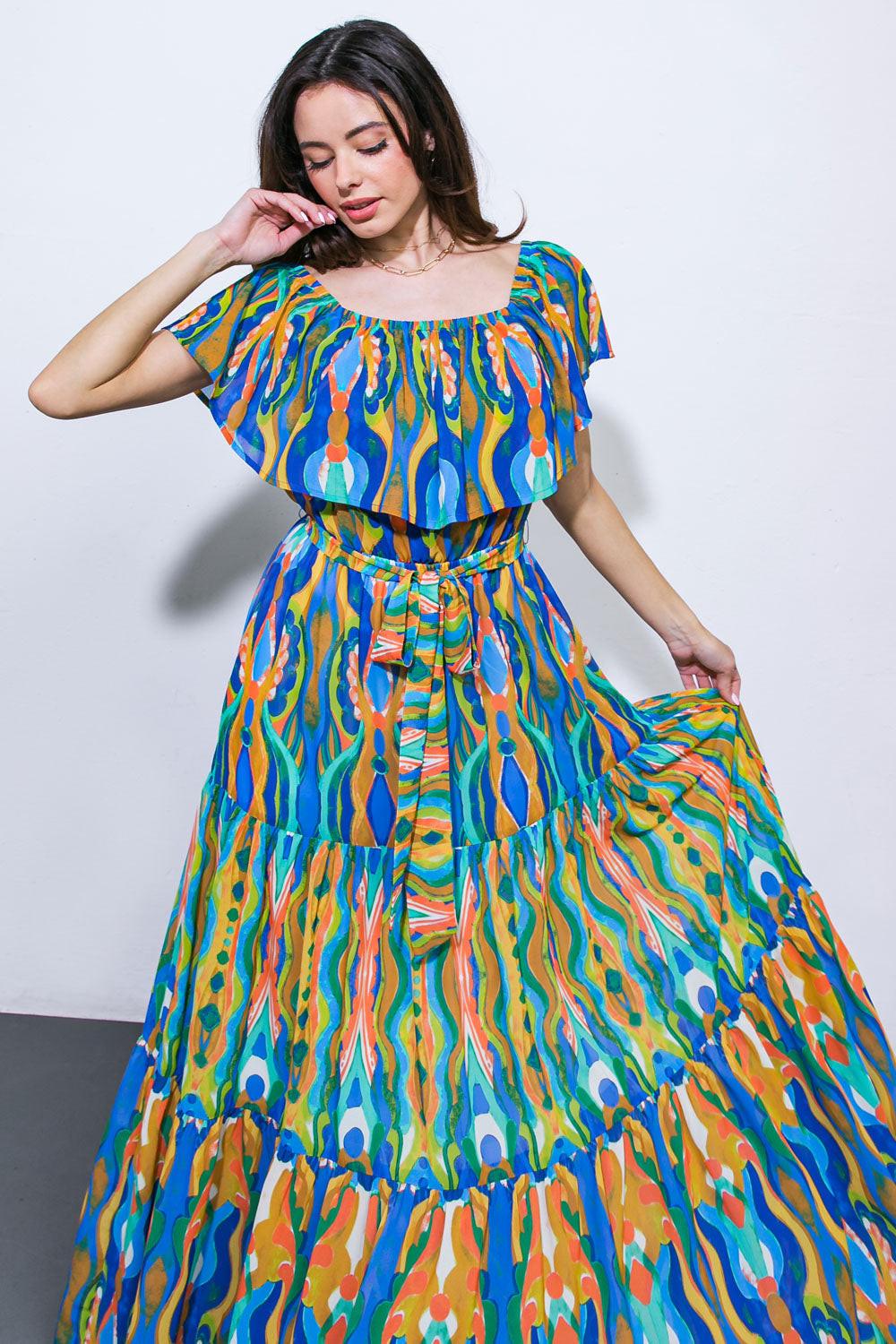 Dare to Be You Woven Maxi Dress