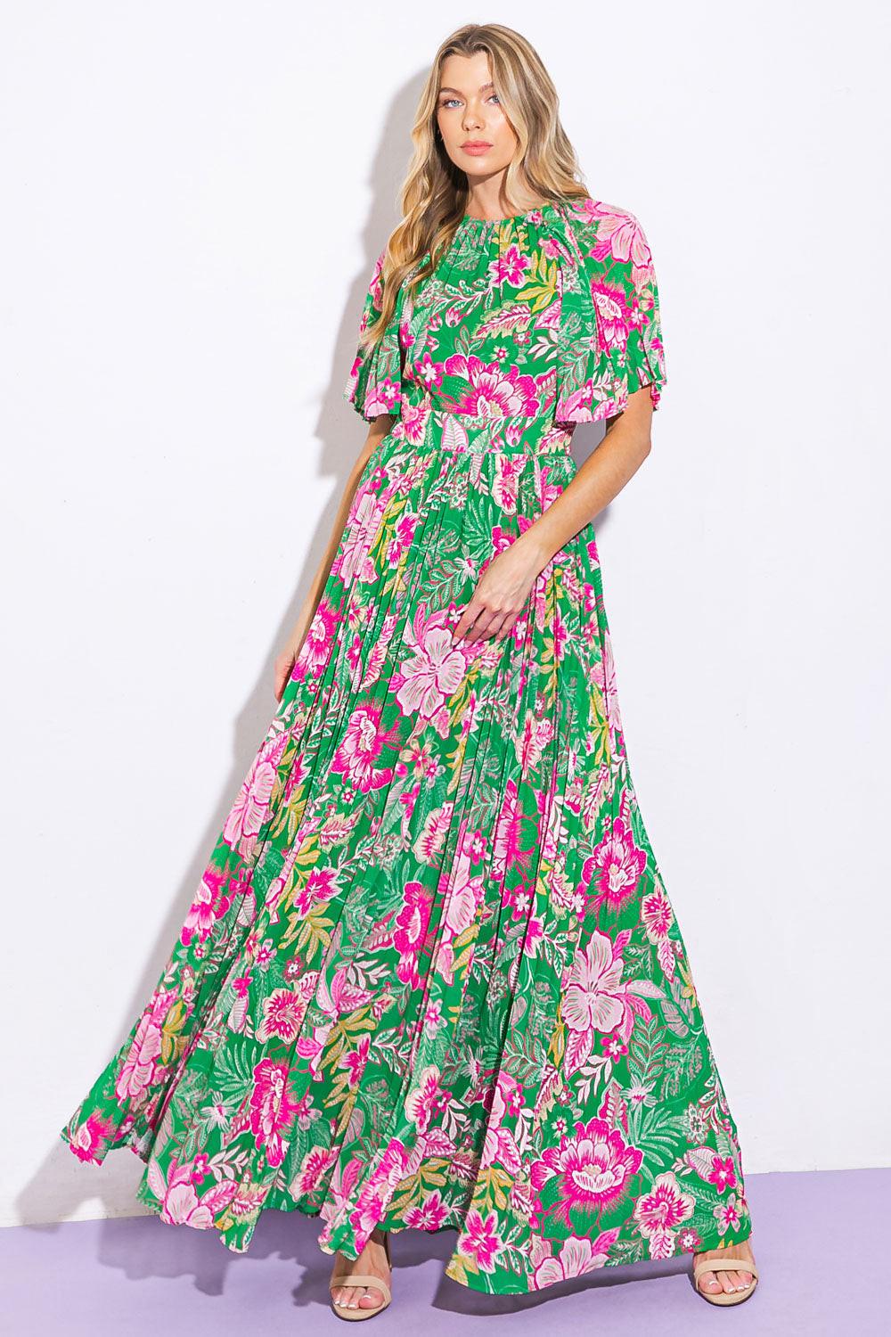 All Night Revival Woven Maxi Dress