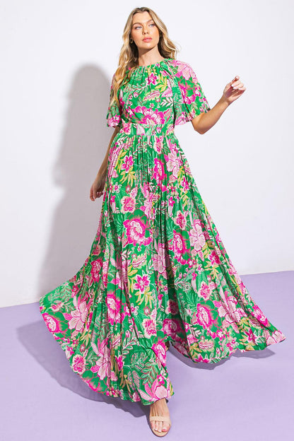 All Night Revival Woven Maxi Dress