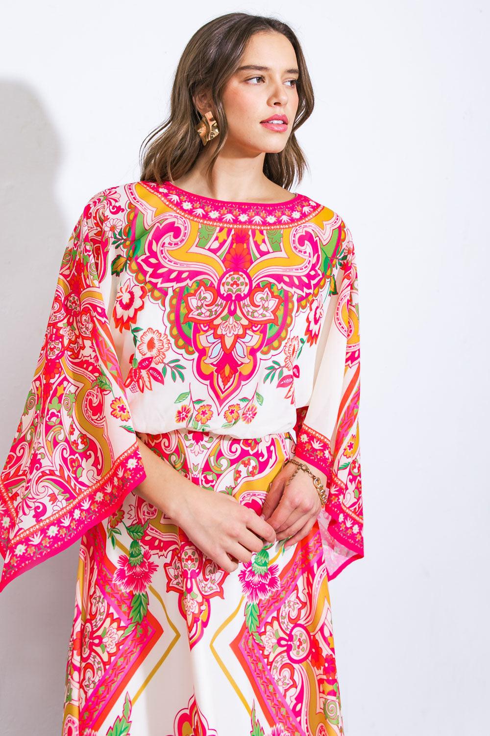 Stuck on You Woven Midi Dress