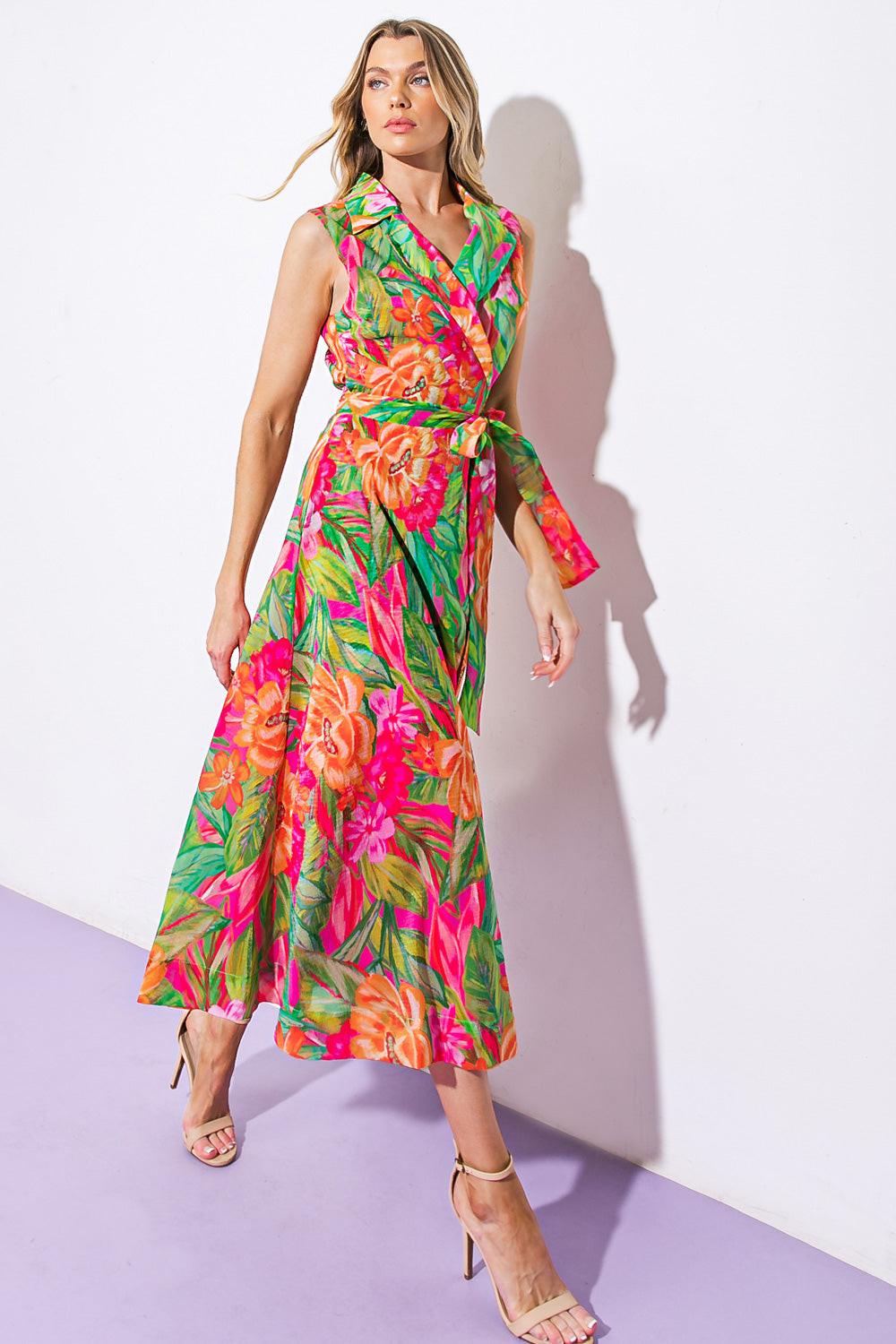 Everyday Dreams Woven Midi Dress