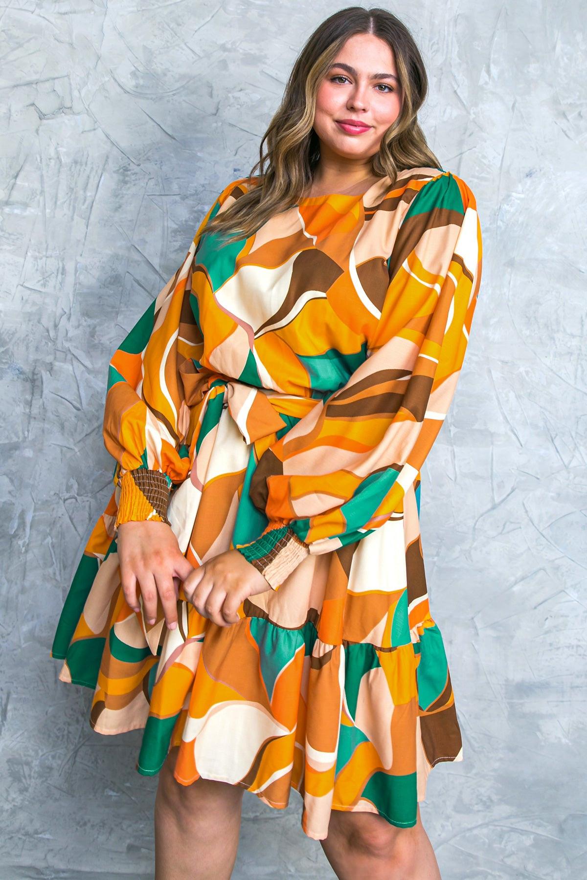 Feel Happiness Woven Mini Dress