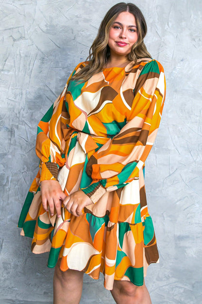 Feel Happiness Woven Mini Dress