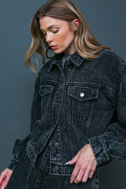 See You Go Denim Jacket