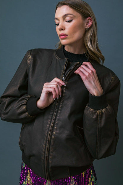 My Greatest Joy Leather Jacket