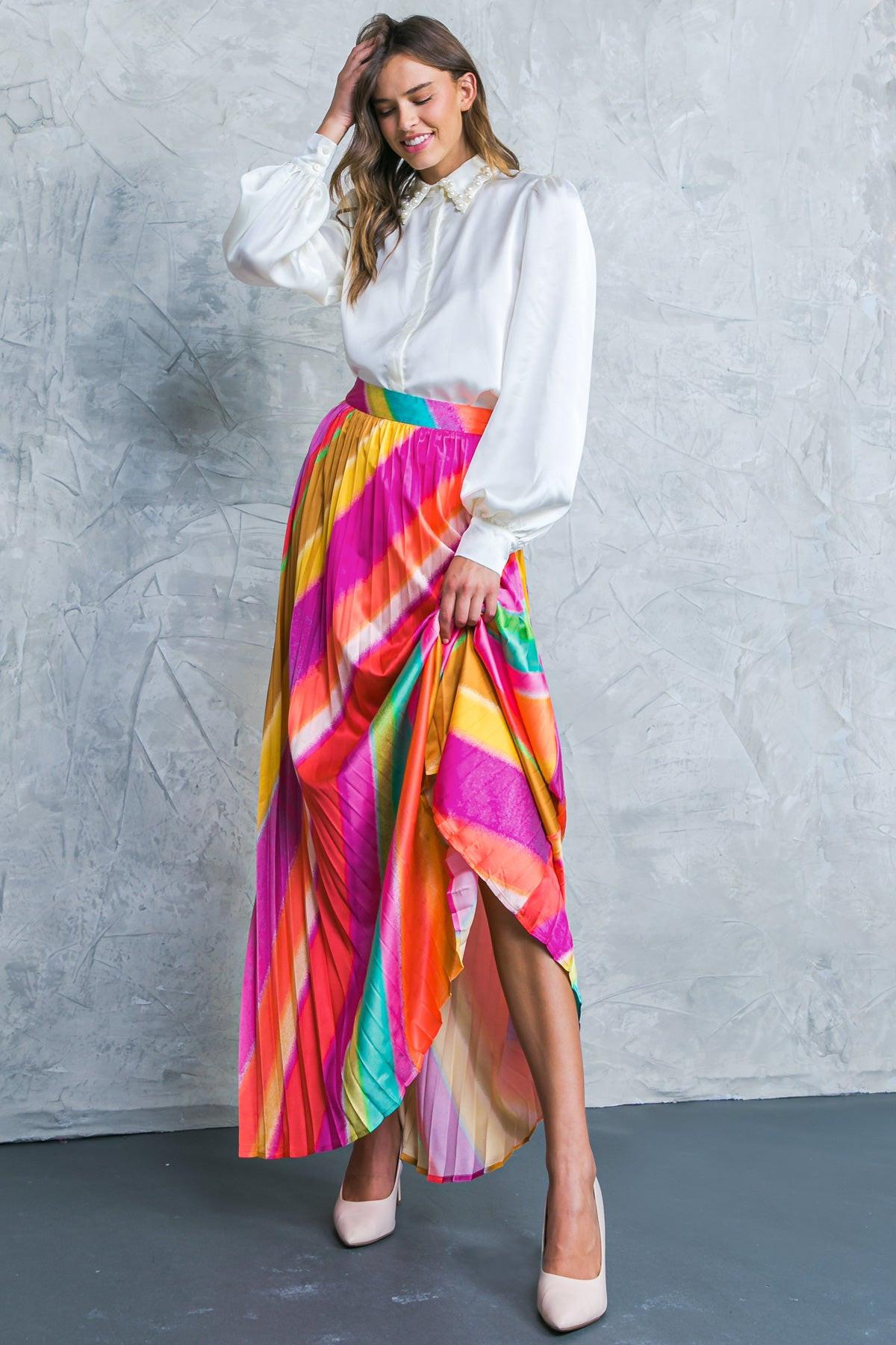 Dramatic Dreams Woven Skirt