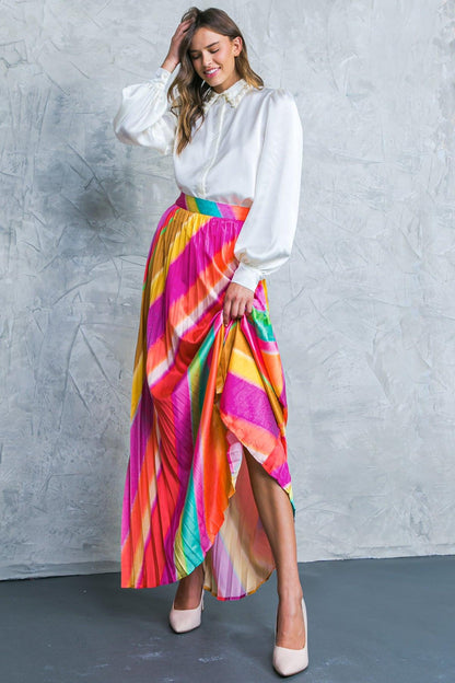 Dramatic Dreams Woven Skirt