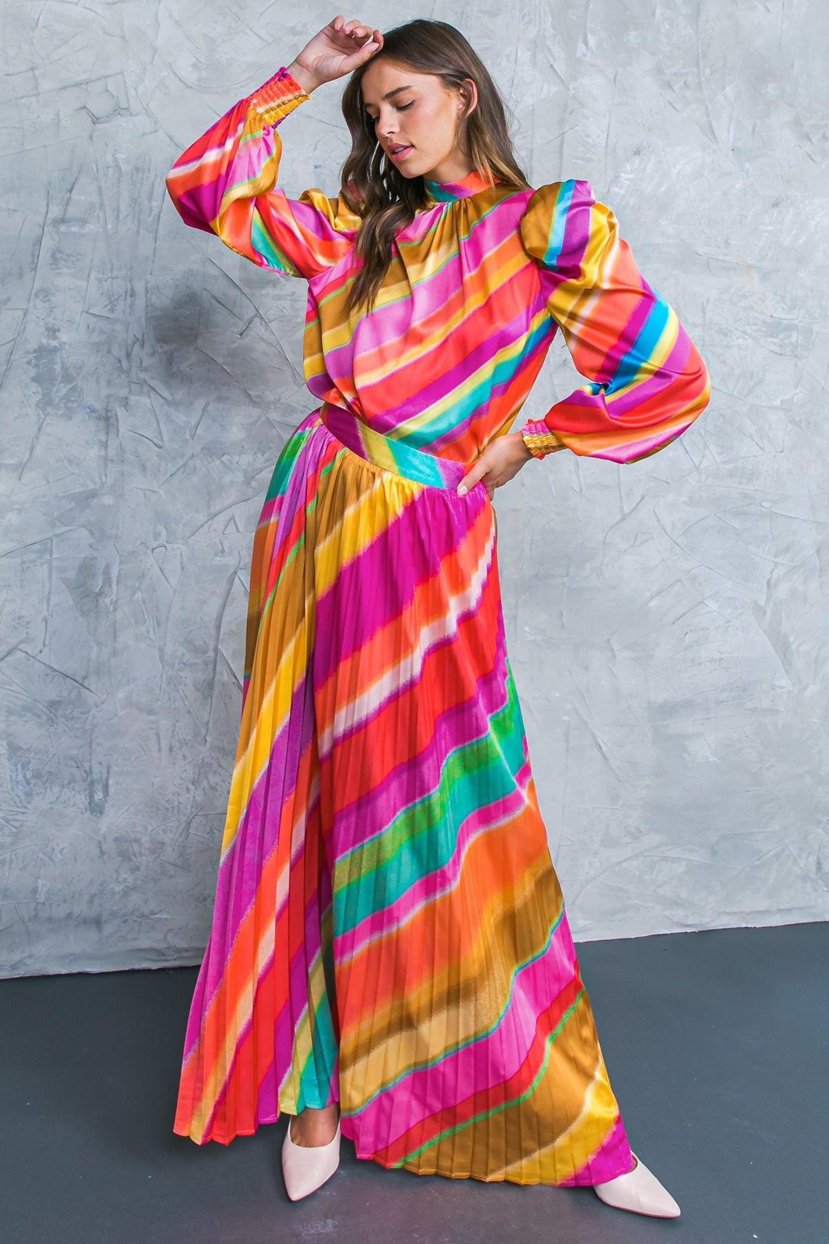 Dramatic Dreams Woven Skirt