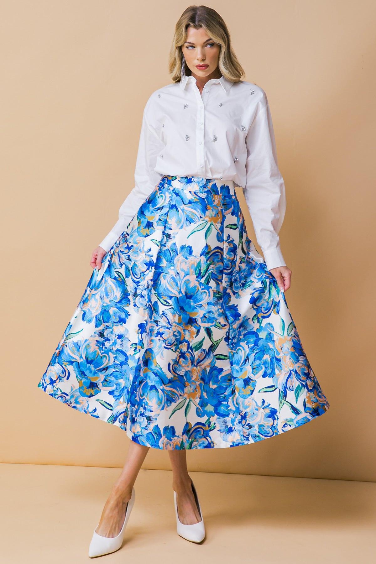 Limitless Radiance Woven Skirt