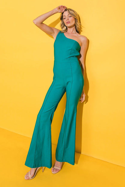 Vivid Passion Solid Jumpsuit