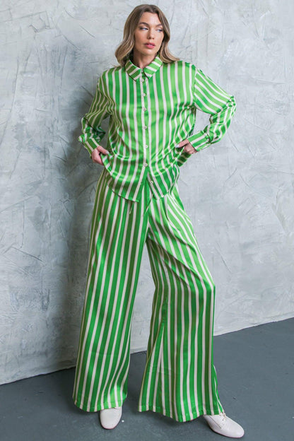 Nothing to Regret Satin Pants