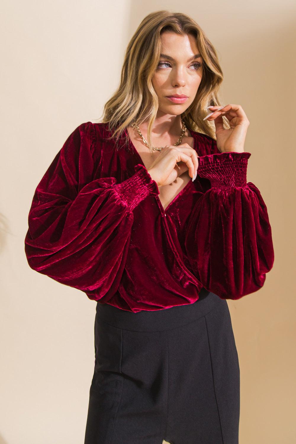Like No Other Velvet Bodysuit