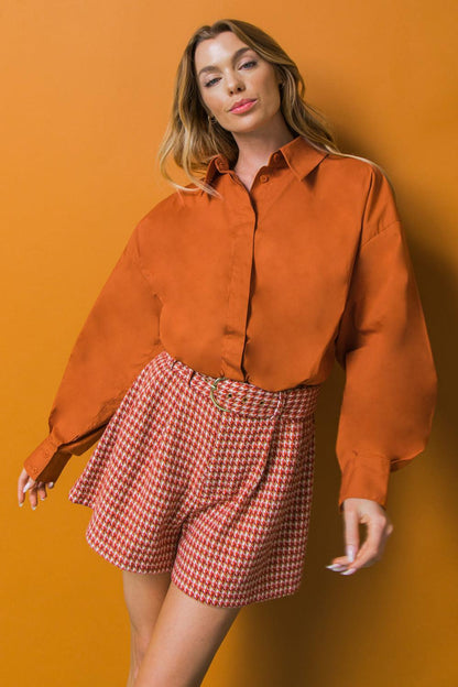 State of Success Poplin Top