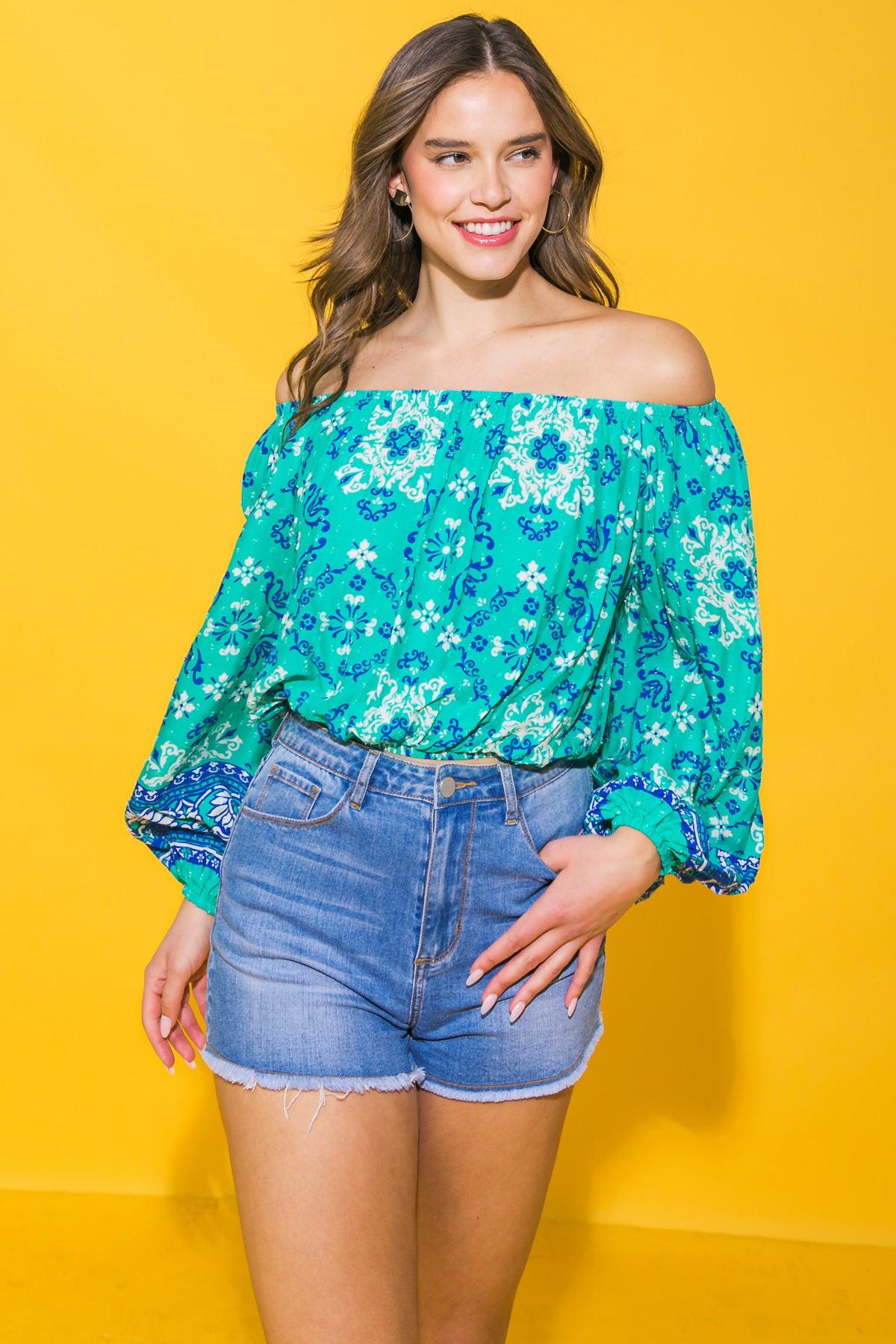 Send My Love Woven Top