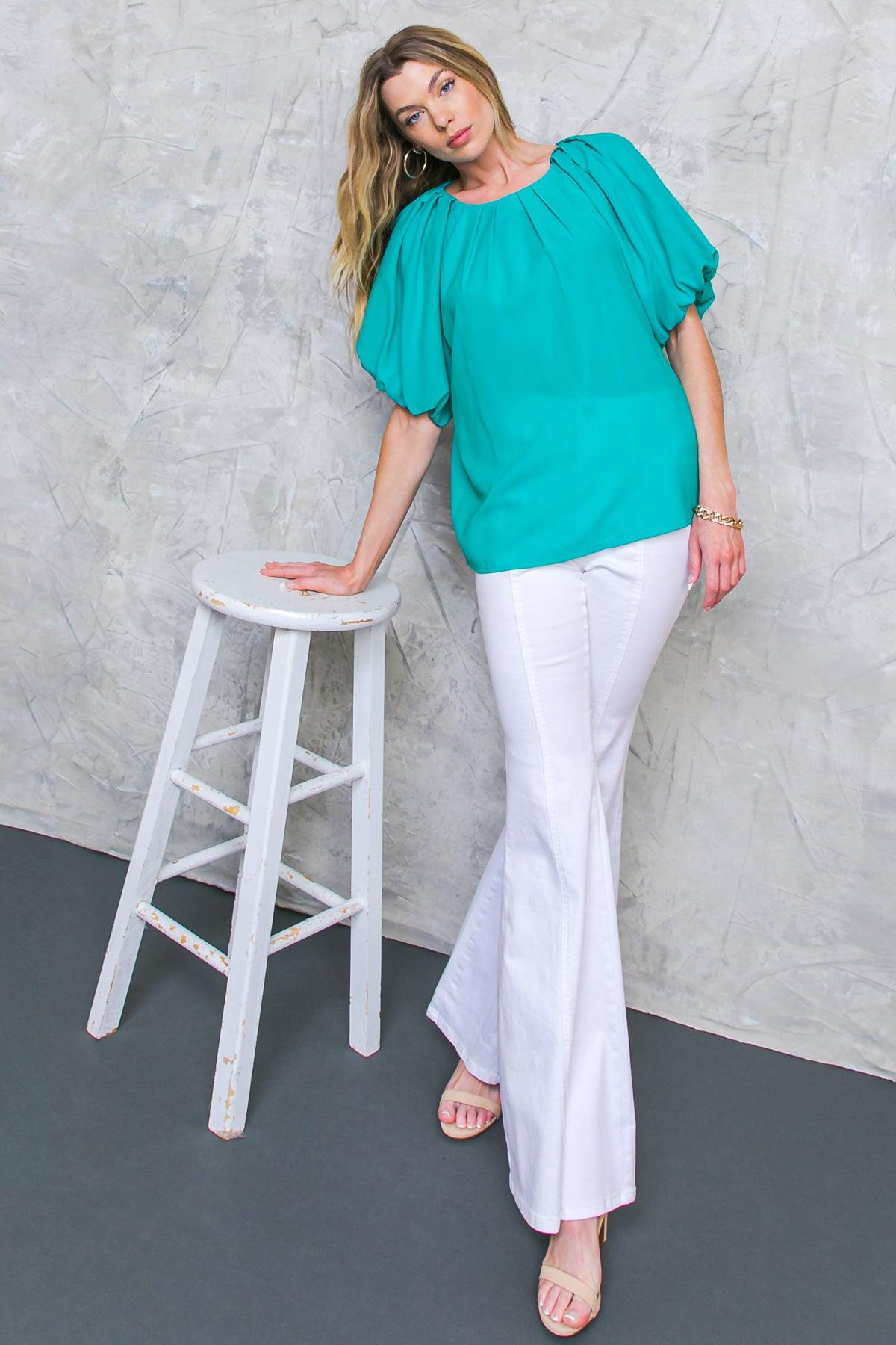 Loved Always Woven Top