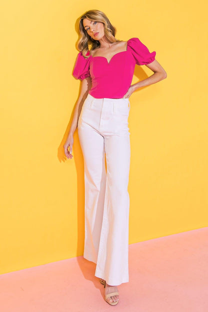 Rich Flex Woven Crop Top