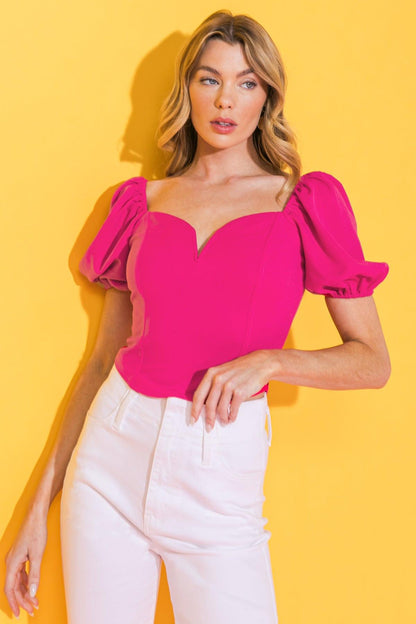 Rich Flex Woven Crop Top