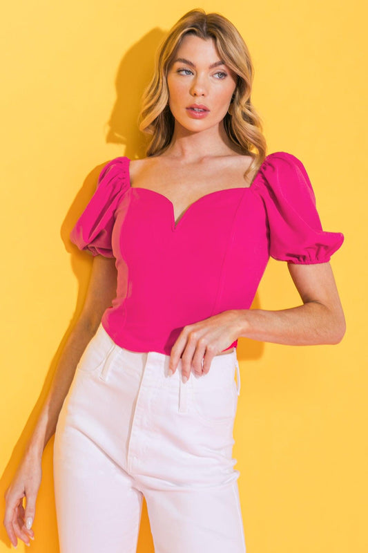 Rich Flex Woven Crop Top