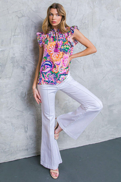 Daytime Dreams Woven Top