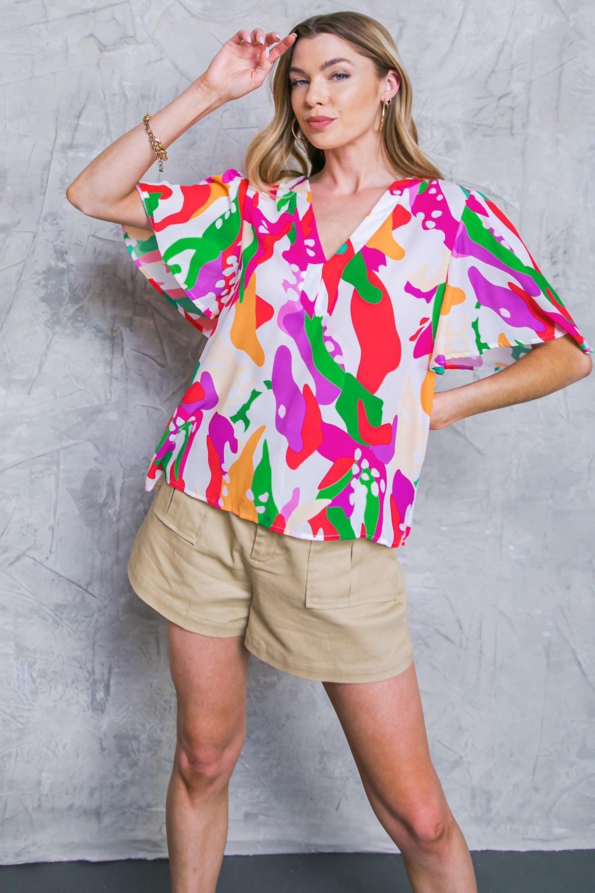 Stylish Summer Woven Top