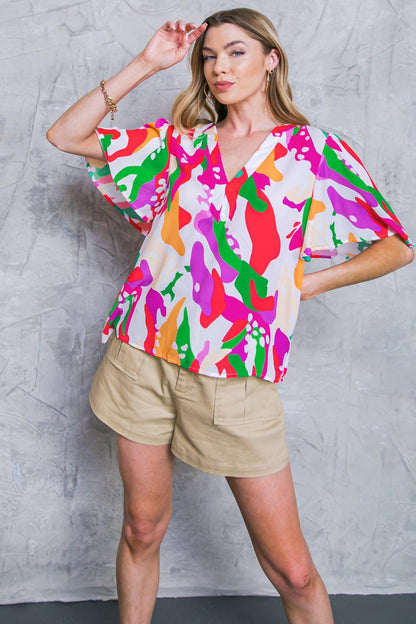 Stylish Summer Woven Top