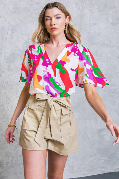 Stylish Summer Woven Top