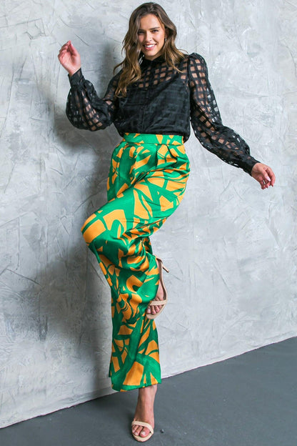 Fluttering on Woven Top
