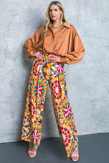 Graceful Movements Woven Top