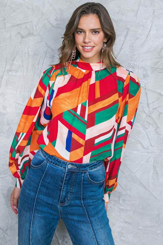 Light up My Life Woven Top
