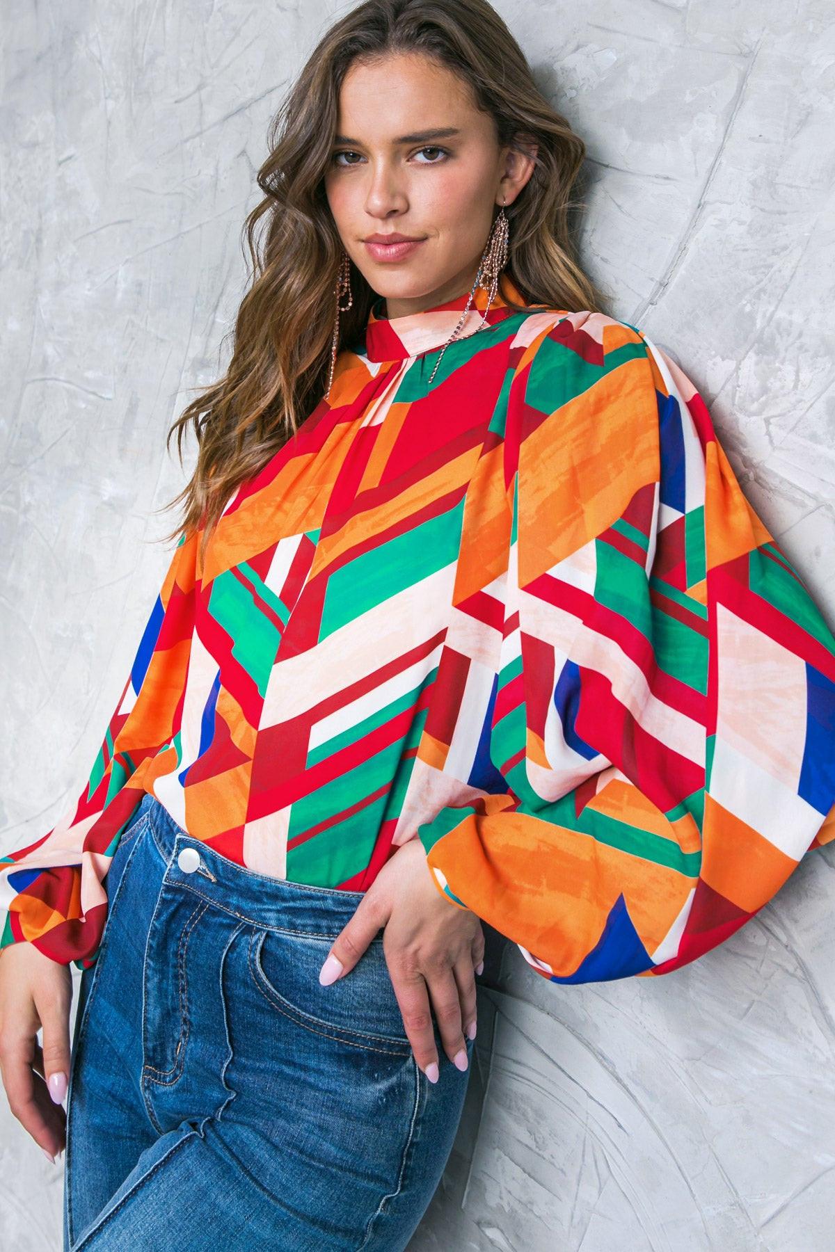 Light up My Life Woven Top